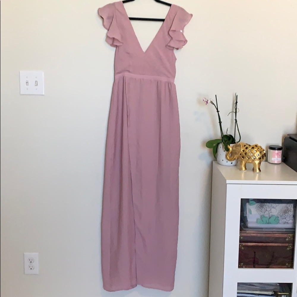 Superdown - Dusty pink maxi dress